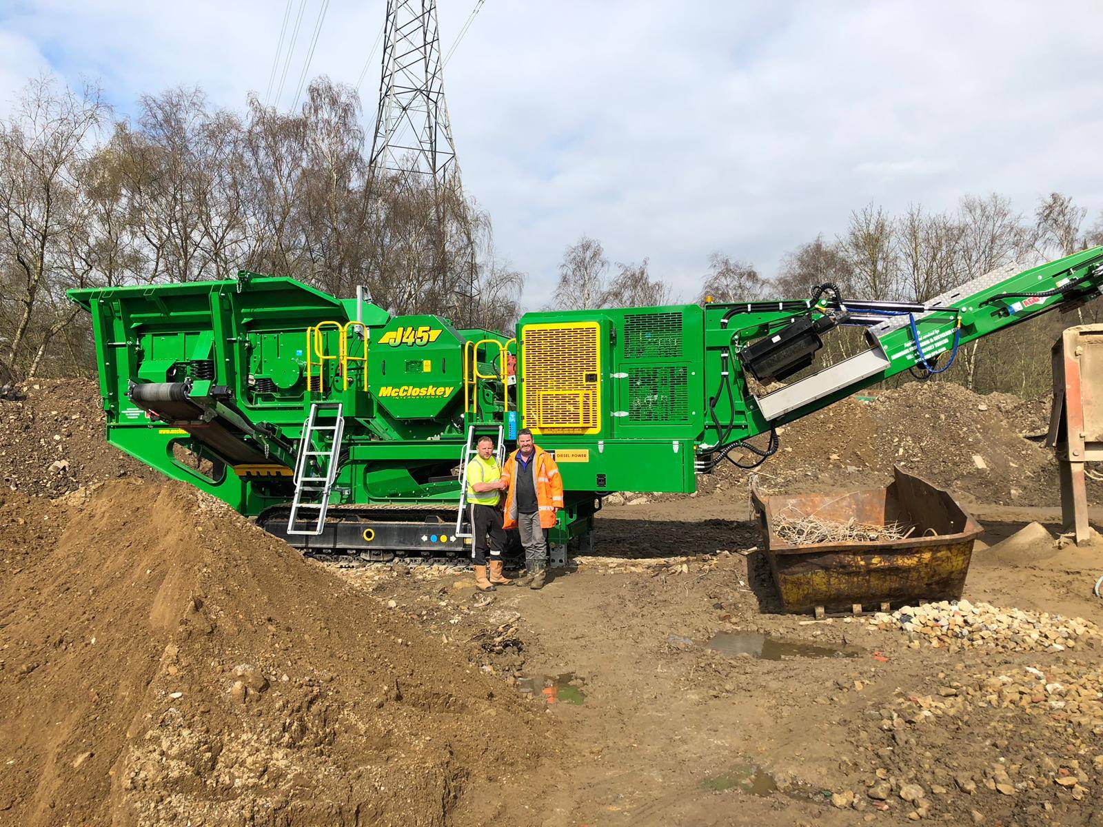 McCloskey J45 MJB Excavation