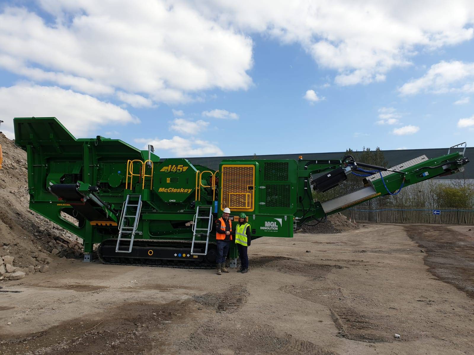 McCloskey J45 sold to MGL Demolition