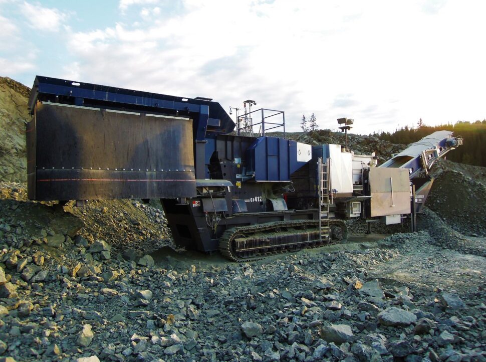 Jonsson L 1208 Tracked Jaw Crusher
