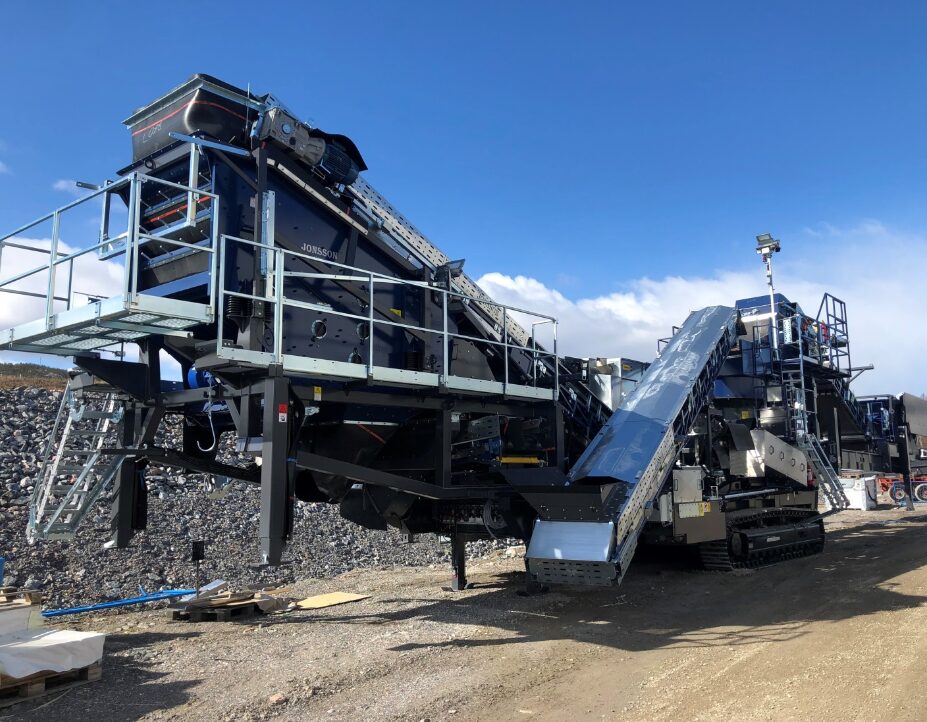 Jonsson L 550 Tracked Cone Crusher