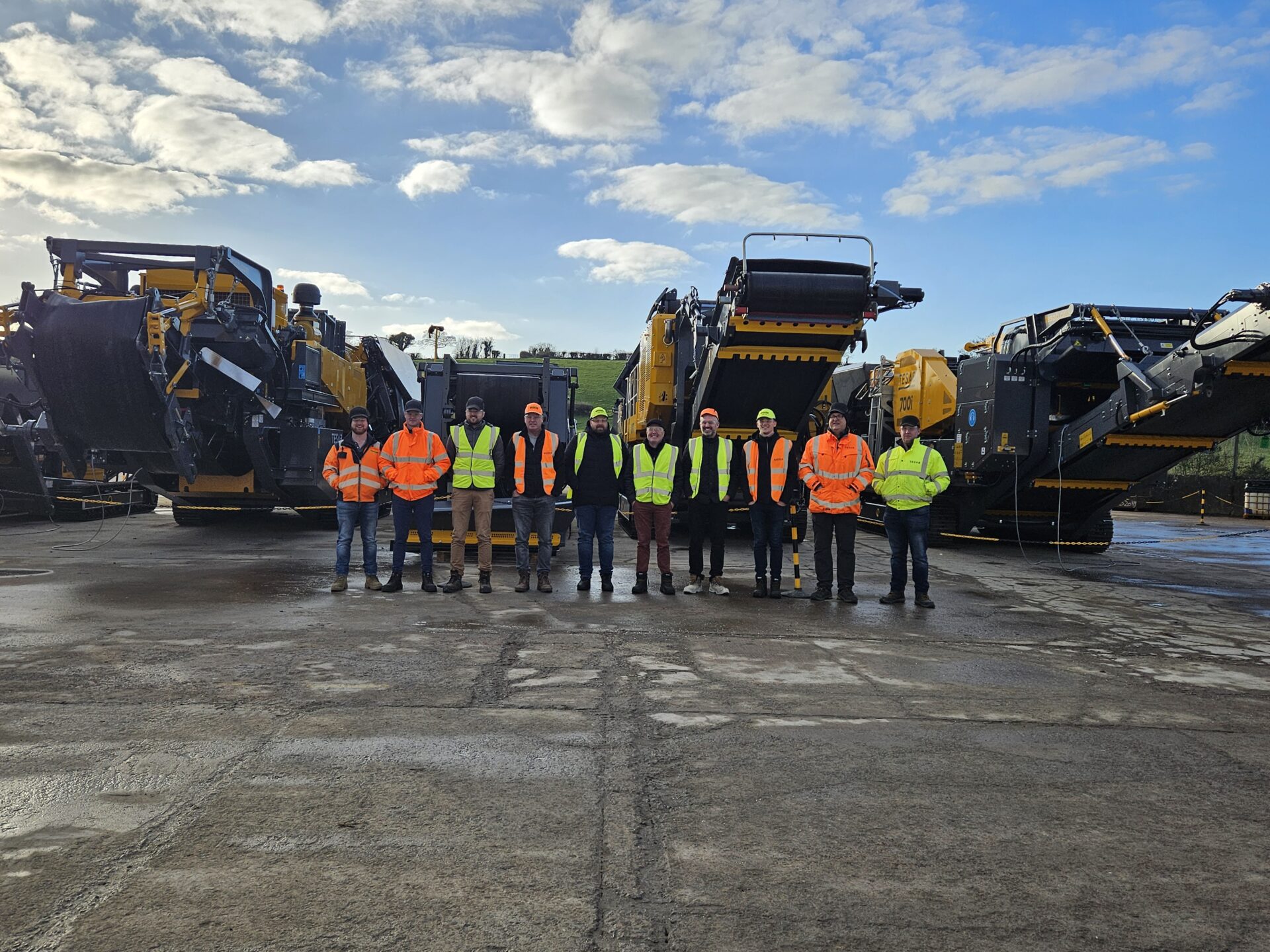 Agg-Pro Visit Tesab Engineering Facility