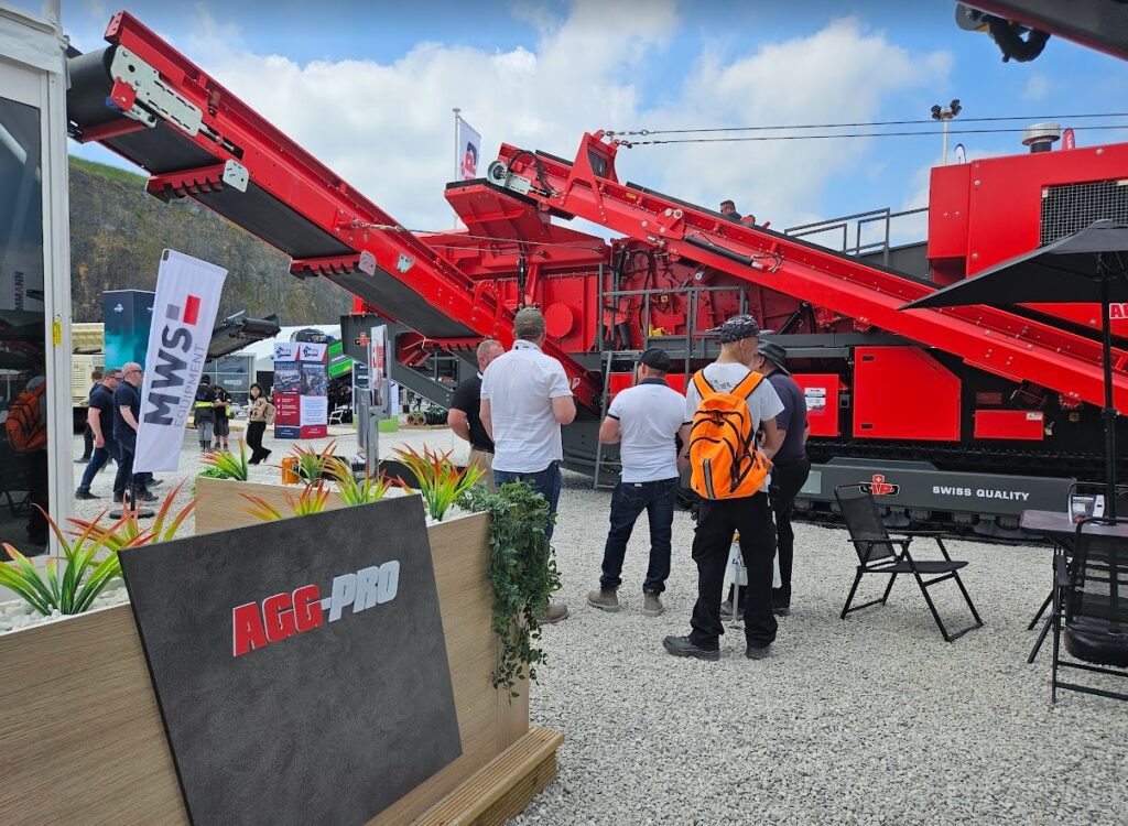 GIP P131 customisable impact crusher at Hillhead Expo