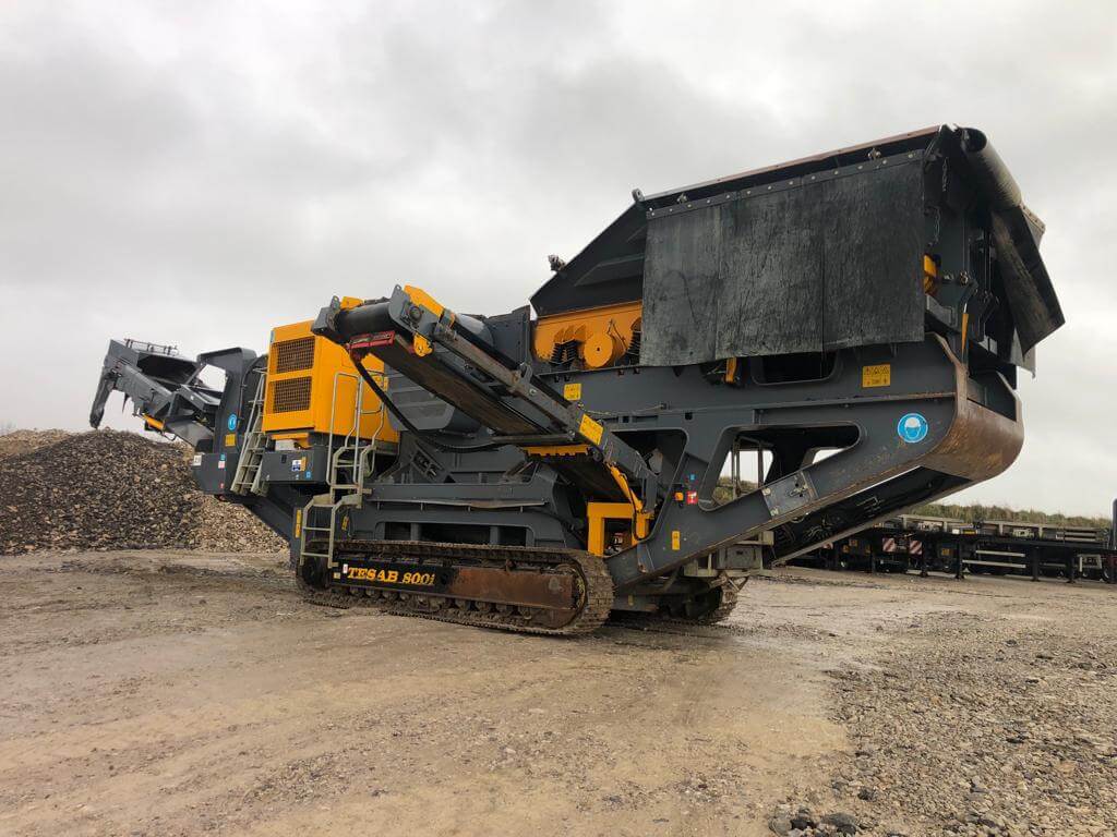 Used Tesab 800i Jaw Crusher For Sale With Agg-Pro