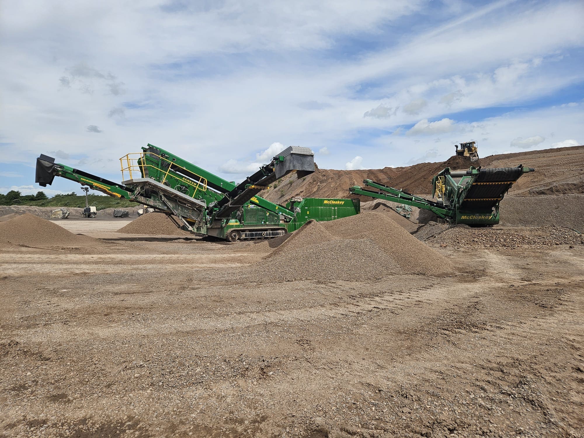 Used McCloskey S110 Screener For Sale With Agg-Pro