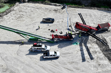 Aggregate washing fines recovery