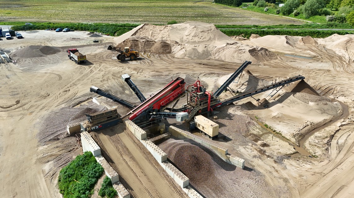 MWS Wash Plant installed by AGGPRO